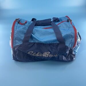 Eddie Bauer Stowaway Packable 40L Duffel Bag Blue